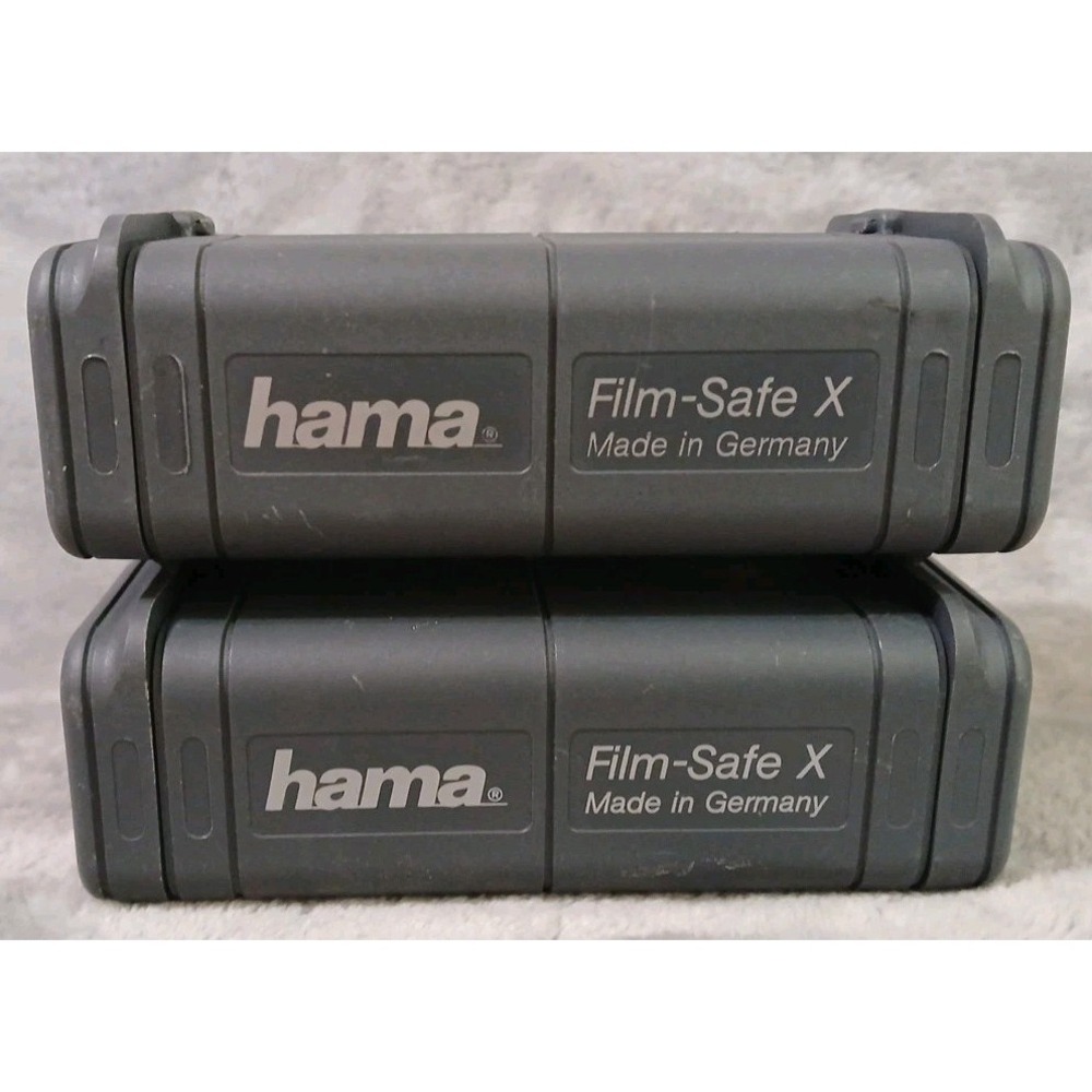 Hama Film Safe X Holder Storage Case X Ray Protector Lot Of 2 Germany